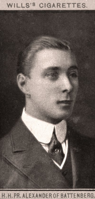 H.H, PR. Alexandre de Battenberg, 1908 - WD and HO Wills