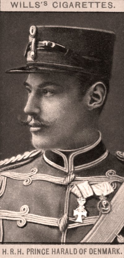 S.A.R. le Prince Harold du Danemark, 1908 - WD and HO Wills