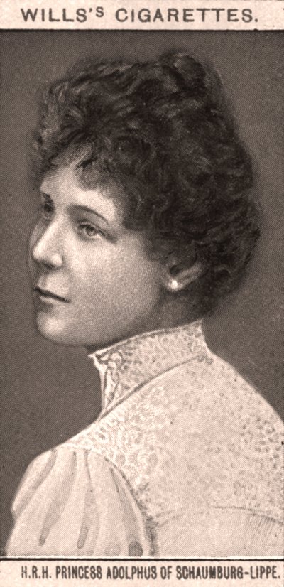 S.A.R. la Princesse Adolphus de Schaumburg-Lippe - WD and HO Wills