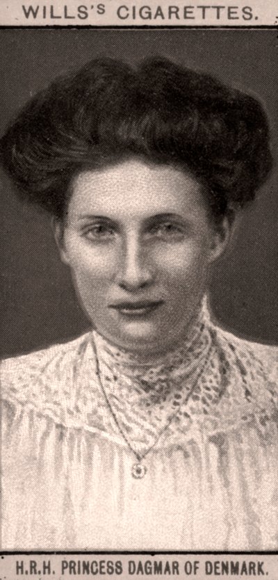 S.A.R. la princesse Dagmar de Danemark, 1908 - WD and HO Wills