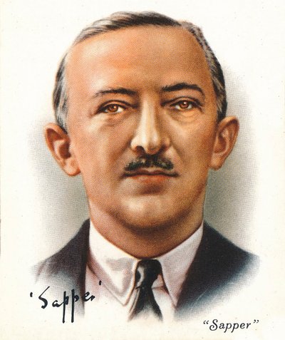 Sapeur Lt-Col Cyril McNeile, 1937 - WD and HO Wills