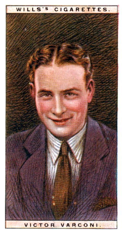 Victor Varconi 1891-1976, acteur hongrois, 1928 - WD and HO Wills