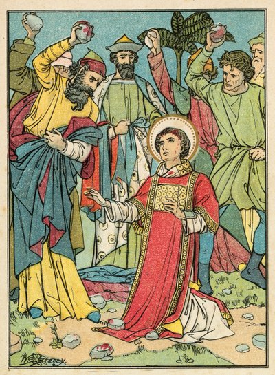 Lapidation de Saint Étienne - W.S. Stacey
