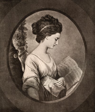 Miss Stephenson, fin du XVIIIe siècle, 1912 - W. Dickinson