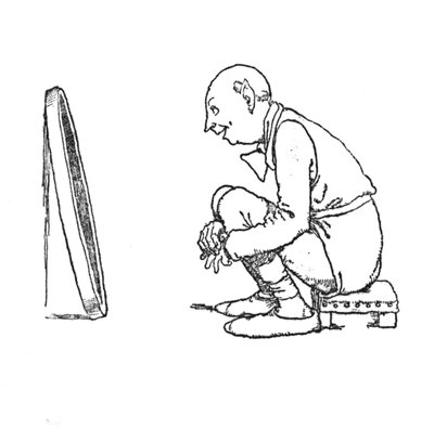 Il riait de plaisir, vers 1930 - William Heath Robinson