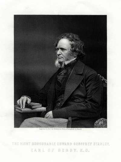 Edward Geoffrey Smith-Stanley, 14e comte de Derby, homme d