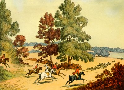 En pleine chasse, 1941 - W. Howitt