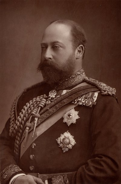 Édouard VII (1841-1910) roi du Royaume-Uni à partir de 1901, alors qu