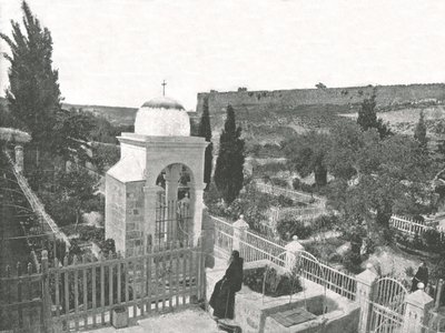 Le Jardin de Gethsémani, Jérusalem, Palestine, 1895 - W and S Ltd