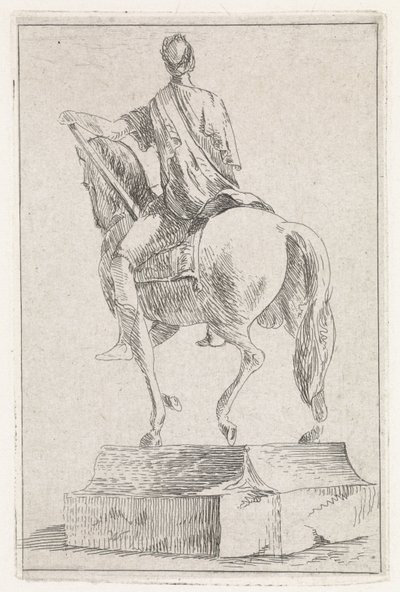 Statue équestre - W. van Tuyll