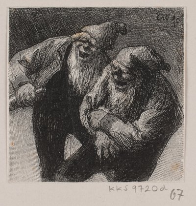 Deux lutins rieurs - Waldemar Bøhme