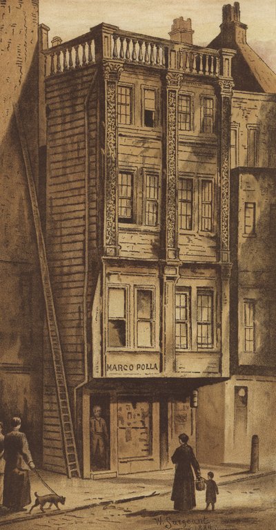 Vieille maison, Aldgate - Waldo Sargeant