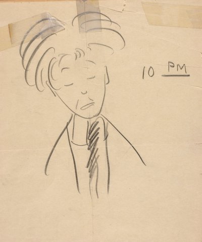 10 PM (Portrait of La Salle Spier) - Walt Kuhn