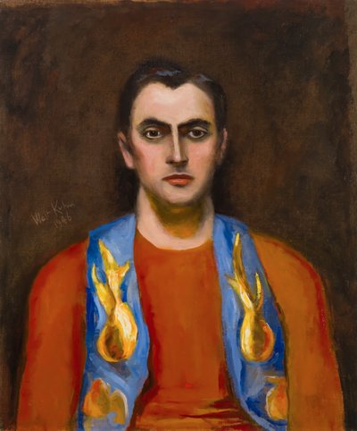 Boléro doré et bleu - Walt Kuhn