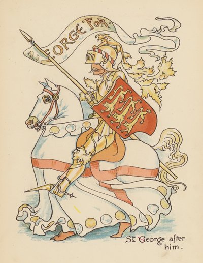 Illustration pour Legends for Lionel par Walter Crane - Walter (after) Crane