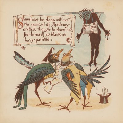 Illustration pour Pothooks and Perseverance par Walter Crane - Walter (after) Crane