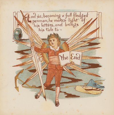 Illustration pour Pothooks and Perseverance de Walter Crane - Walter (after) Crane