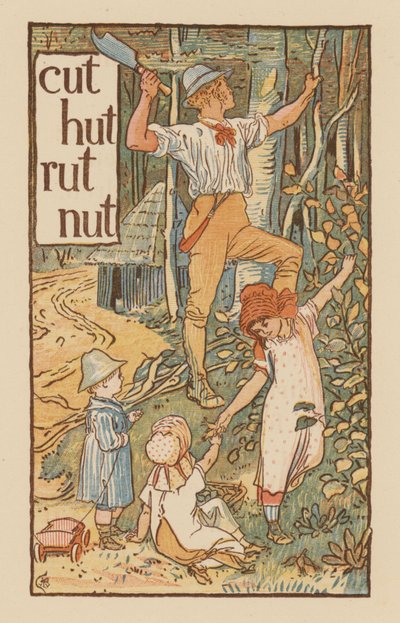 Page du Golden Primer - Walter (after) Crane