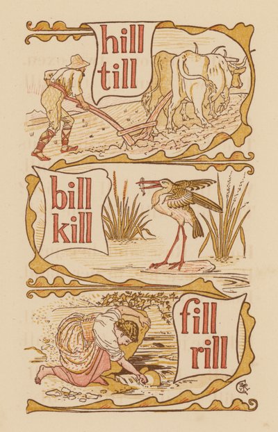 Page de The Golden Primer - Walter (after) Crane