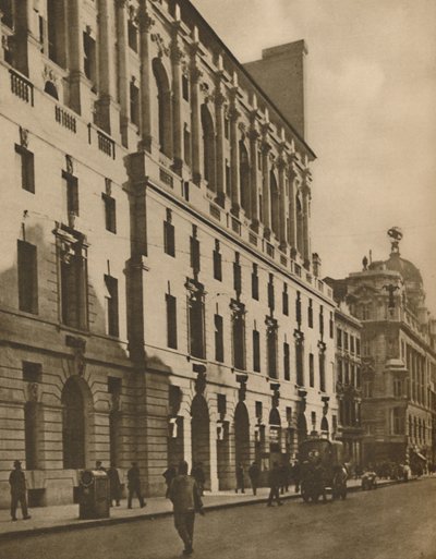 Bâtiments représentatifs de New London dans Moorgate Street - Walter Benington