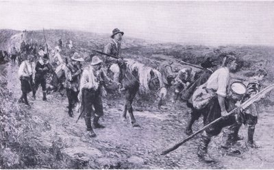 Après Sedgemoor, illustration de British Battles on Land and Sea, 1915 - Walter Crane
