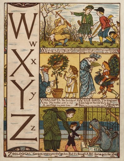 Alphabet - Walter Crane