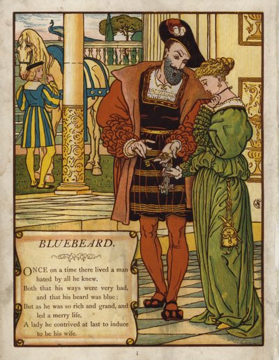 Barbe Bleue - Walter Crane