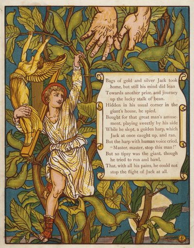 Jack et le haricot magique - Walter Crane