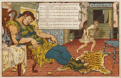 Jack et le haricot magique - Walter Crane