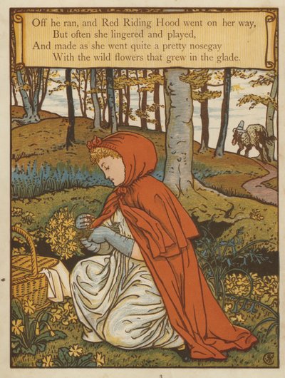 Le Petit Chaperon Rouge - Walter Crane
