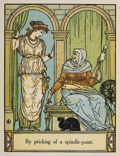 La Belle au bois dormant à côté d