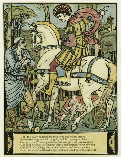 Le prince demande des directions, du livre d