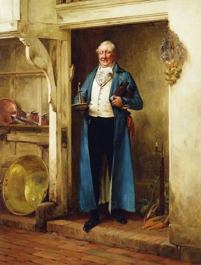 Son bin préféré ; et tester le millésime - Walter Dendy Sadler