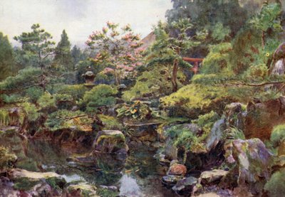 Un jardin de roches et d