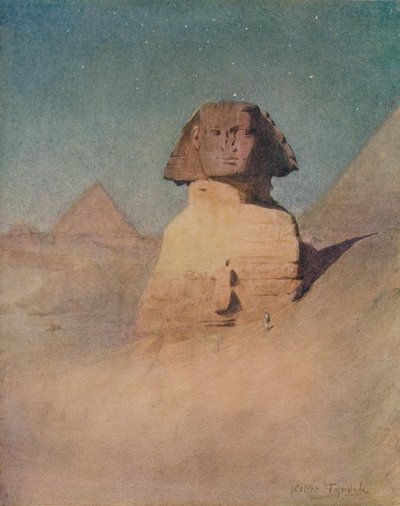 Le Sphinx au Clair de Lune, vers 1905, 1912 - Walter Frederick Roofe Tyndale
