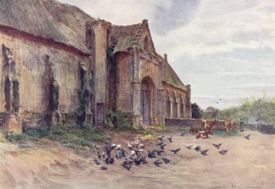 Wessex : Une grange à dîme, Abbotsbury, près de Weymouth - Walter Frederick Roofe Tyndale