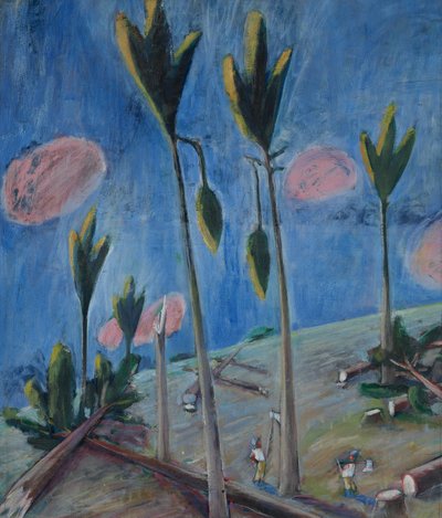 Sterbender Wald I - Walter Gramatte