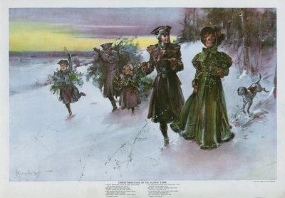 Noël au temps jadis - Walter Granville Smith
