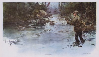 Invaincu : scène de pêche - Walter Granville Smith
