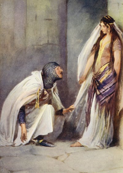 Illustration pour Ivanhoé de Sir Walter Scott - Walter Grieve