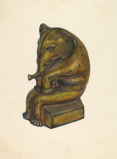 Tirelire : Éléphant - Walter Hochstrasser