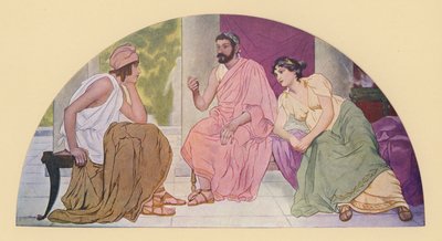 Paris chez Ménélas et Hélène - Walter MacEwen