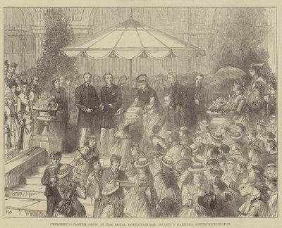 Exposition Florale des Enfants aux Jardins de la Société Royale d