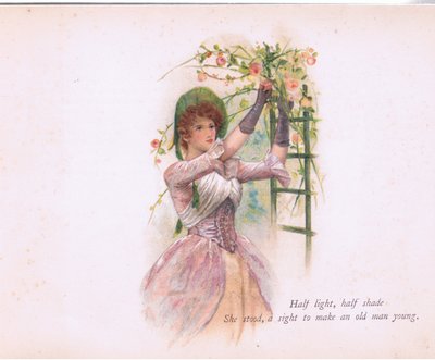 Mi-ombre, mi-lumière (illustration de Tennyson Pictures) - Walter Paget