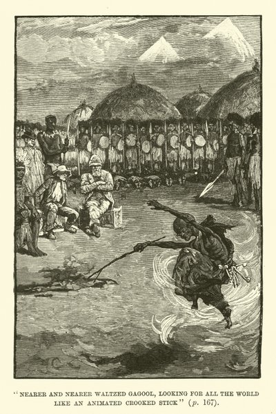 Illustration pour Les Mines du roi Salomon par H. Rider Haggard - Walter Paget