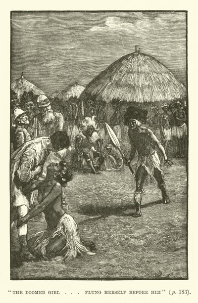 Illustration pour Les Mines du roi Salomon par H. Rider Haggard - Walter Paget