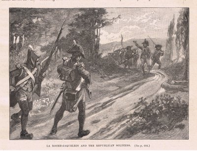 La Roche Jaquelein et les soldats républicains en 1795 - Walter Paget