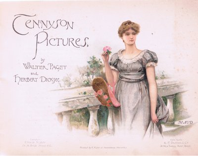 Maud : page de titre (illustration de Tennyson Pictures) - Walter Paget