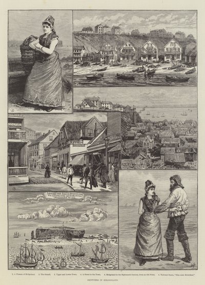 Croquis à Heligoland - Walter Paget