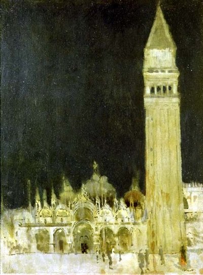 Le Campanile, Venise, vers 1896-97 - Walter Richard Sickert